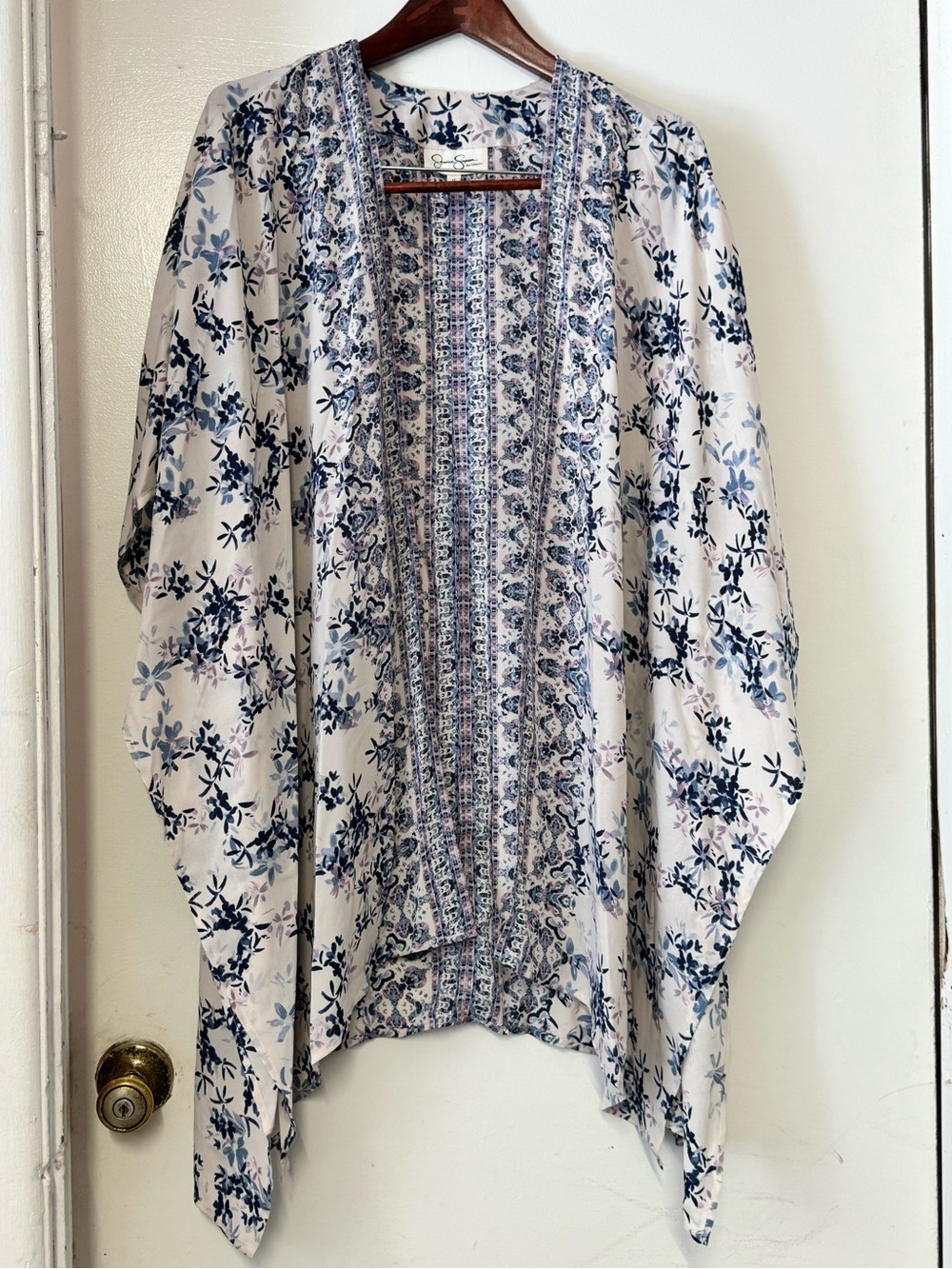 Maternity Light Floral Kimono Cardigan